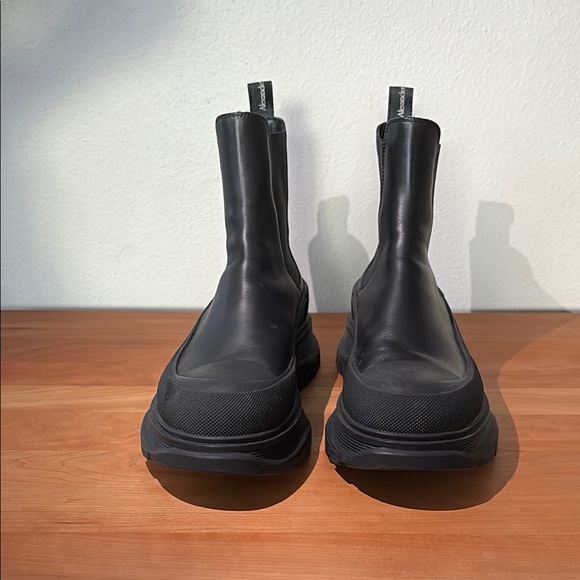 Men's Black Alexander McQUEEN BOOTS - Picture 2 of 10